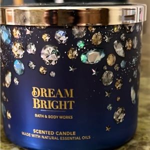 Bath and Bodyworks Three Wick Candle Dream Bright Brand New